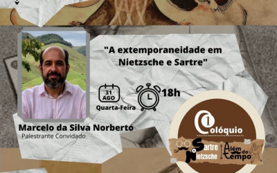 Participação no I Colóquio Sartre e Nietzsche – UFJF