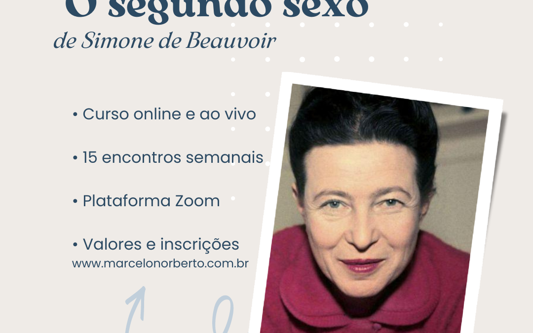 Curso “Leituras de O Segundo Sexo, de Simone de Beauvoir”