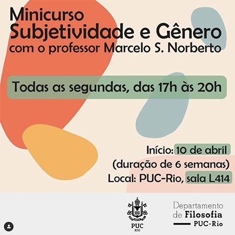 Curso “Subjetividade e Gênero” na PUC-Rio