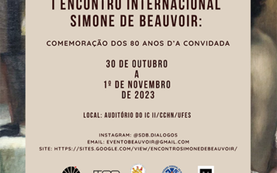 I Encontro Internacional Simone de Beauvoir – 80 anos de “A Convidada” (UFES/ES)